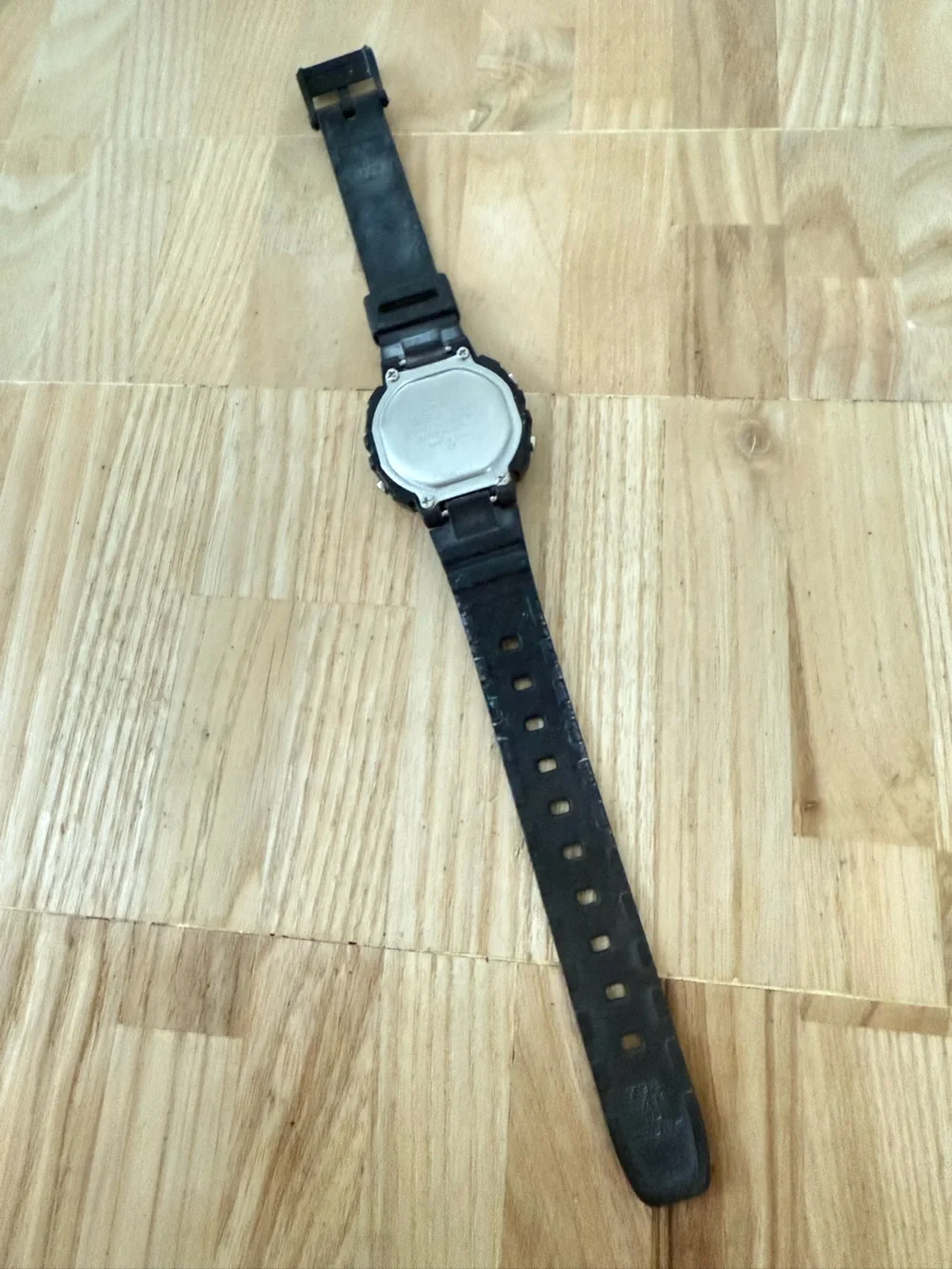 Casio LA-20WH black digital watch NEW BATTERY